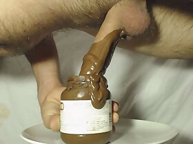 Chocolate dipped cock